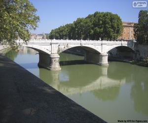 Układanka Ponte Giuseppe Mazzini, Rome