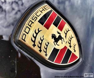 Układanka Porsche logo