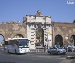 Układanka Porta San Giovanni, Rzym