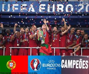 Układanka Portugalia, mistrz Euro 2016