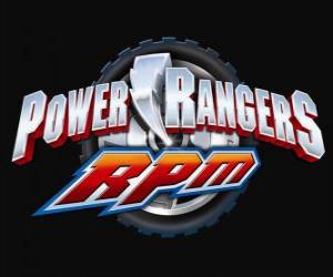 Układanka Power Rangers RPM Logo