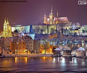 Układanka Praga nocą, Czechy