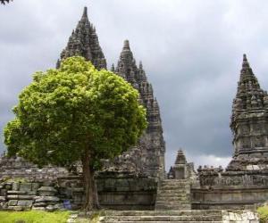 Układanka Prambanan, Indonezja.