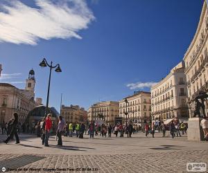 Układanka Puerta del Sol, Madryt