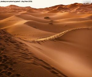 Układanka Pustyni w Maroko