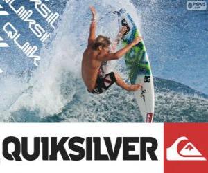 Układanka Quiksilver logo