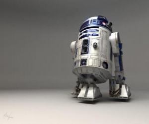 Układanka R2-D2, astromech Droid (fonetycznie zapisane Artoo-Detoo lub Artoo-Deetoo, zwany