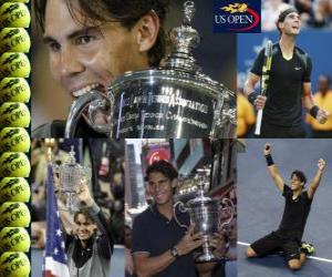 Układanka Rafael Nadal 2010 US Open