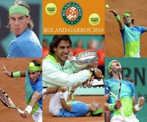 Układanka Rafael Nadal Roland Garros 2010 mistrz