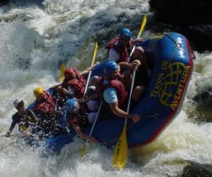 Układanka Rafting