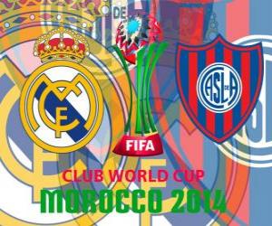 Układanka Real Madryt vs San Lorenzo. Koniec Klubowe mistrzostwa świata w piłce nożnej FIFA 2014 Maroko