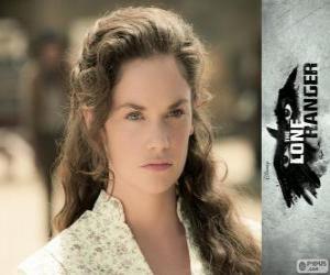 Układanka Rebecca Reid (Ruth Wilson) w Film Lone Ranger