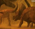 Triceratops i dinozaur