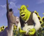 Shrek, Wilkołak, ze swoim przyjacielem Donkey