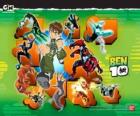 Ben 10 Omnitrix z 10 oryginalnych i jego osobowości obcych