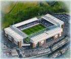 Stadium of Blackburn Rovers FC - Ewood Park -