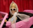 Barbie jazdy samochodem
