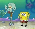 SpongeBob Kanciastoporty i jego przyjaciel, Skalmar Obłynos