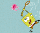 SpongeBob próbuje nadrobić Jellyfish