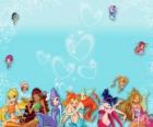 Winx Club gromadzi ją chochliki lub bajki mini