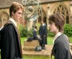 Harry Potter i jego przyjaciel Cedric Diggory