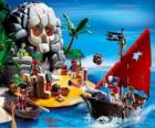 Playmobil Piraci Scene