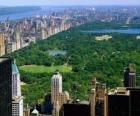 Aerial view of Central Park, Nowy Jork