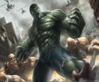 Hulk lub z praktycznie nieograniczoną moc jest jednym z najbardziej znanych superbohaterów