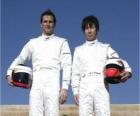Pedro Martinez de la Rosa i Kamui Kobayashi, piloci BMW Sauber F1 Team