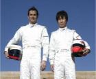 Pedro Martinez de la Rosa i Kamui Kobayashi, piloci BMW Sauber F1 Team