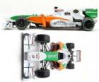 Widok z lotu ptaka strony Force India VJM03