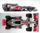 Widok z lotu ptaka stronie McLaren MP4-25