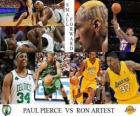 Finały NBA 2009-10, Niski skrzydłowy, Paul Pierce (Celtics) vs Ron Artest (Lakers)