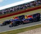 Mark Webber i Sebastian Vettel - Red Bull - Silverstone 2010