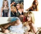 Avril Lavigne, kanadyjska piosenkarka pop rock piosenkarka, autorka tekstów, aktorka i projektantka linii odzieży.