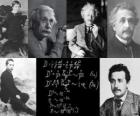 Albert Einstein (1879 - 1955), niemiecki fizyk, później znacjonalizowane USA i Szwajcarii. Uważany jest za najważniejsze naukowych XX wieku