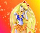 Minako Aino jest Sailor Venus, Czarodziejka z Wenus