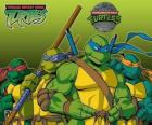 Cztery Żółwie Ninja: Leonardo, Michel Angelo, Donatello i Raphael. Wojownicze Żółwie Ninja, TMNT