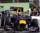 Mark Webber - Red Bull - Singapore 2010 (3. miejsce)