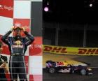Sebastian Vettel - Red Bull - Singapore 2010 (2 niejawne º)