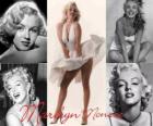 Marilyn Monroe (1926 - 1962) była modelka i aktorka amerykańskiego filmu