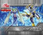 Bakugan Elfin porównaniu Bakugan Elico