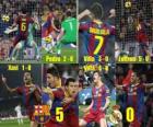 Barcelona FC 5 Real Madryt 0