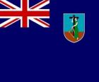 Flaga Montserrat, terytorium zamorskie Wielkiej Brytanii na Karaibach