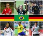 Nominacja dla gracza FIFA kobiet roku 2010 (Fatmire Bajramaj, Marta Vieira da Silva, Birgit Prinz)