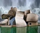 Muzeum Guggenheima w Bilbao, Muzeum Sztuki Współczesnej w Bilbao, w Kraju Basków, w Hiszpanii. Frank Gehry projektu