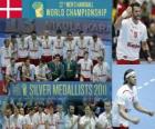 Srebrny Medal Danii w 2011 World Handball