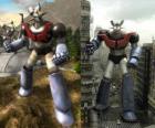 Mazinger Z, w dwóch zdjęć w tej dziedzinie i innych w mieście