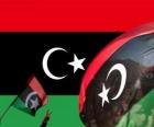 Flaga Libii. Z triumfem buntu 2011 roku została zwrócona flagi z 1951 r.