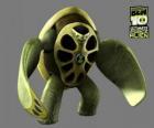 Terraspin, Żółw cudzoziemca, który ma prawo do kontrolowania powietrza i tornada.  Ben 10 Ultimate Alien